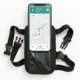 Universal Mobile Holder/Stand/Mount Pouch for Scooters Scooty Activa Jupiter EV’s | X1 Model Colour Black