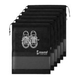 Cockatoo Shoe Bag for Travel Bag for Men & Women, Shoe Cover for Storage at Home Gym Reusable Travelling Accessories, Organizer Pouch Footwear Bags for Travelling-Pack of 6(13 x 17.32 Inch)