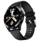 Fire-Boltt Talk Round Smart Watch 1.39″ TFT Display with Bluetooth Calling, Dual Button, Voice Assistance, SPO₂ & Heart Rate Monitor, 120+ Sports Modes, Smartwatch for Men & Women – Black