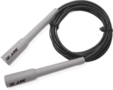 DE JURE FITNESS Adjustable Slim Shape Weight Loss Ball Pencil Speed Skipping Rope (A-1)