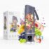 Whisper Bindazzz Nights 44 XXL Sanitary Pads, Upto 0% Leaks All Night Long, For Heavy Flow, Nearly 40% Longer with Wider Back, Active odor lock so you feel fresh, Disposable Wrapper