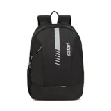 Safari Flash Medium 26L Water Resistant Polyester Casual Standard Backpack – Black