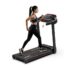 Sparnod Fitness STH-1140 Treadmill for Home Use, 4 HP Peak Motor, 1–14 km/h Speed, Foldable with Bluetooth Speaker & Multi-LED Display, Manual Incline, 12 Preset Programs, Max User Weight 90 kg