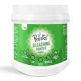 Amazon Brand – Presto! Bleaching Powder 1 Kg | Disinfectant, Water Purifier & Stain Remover | Multi-Purpose Cleaning Agent