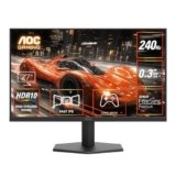 AOC 27G11ZE2 27″ FHD Fast IPS Gaming Monitor – Black/Red |1920×1080| 240Hz Refresh | 0.3ms Response |Adaptive-Sync| HDR10| Frameless Design